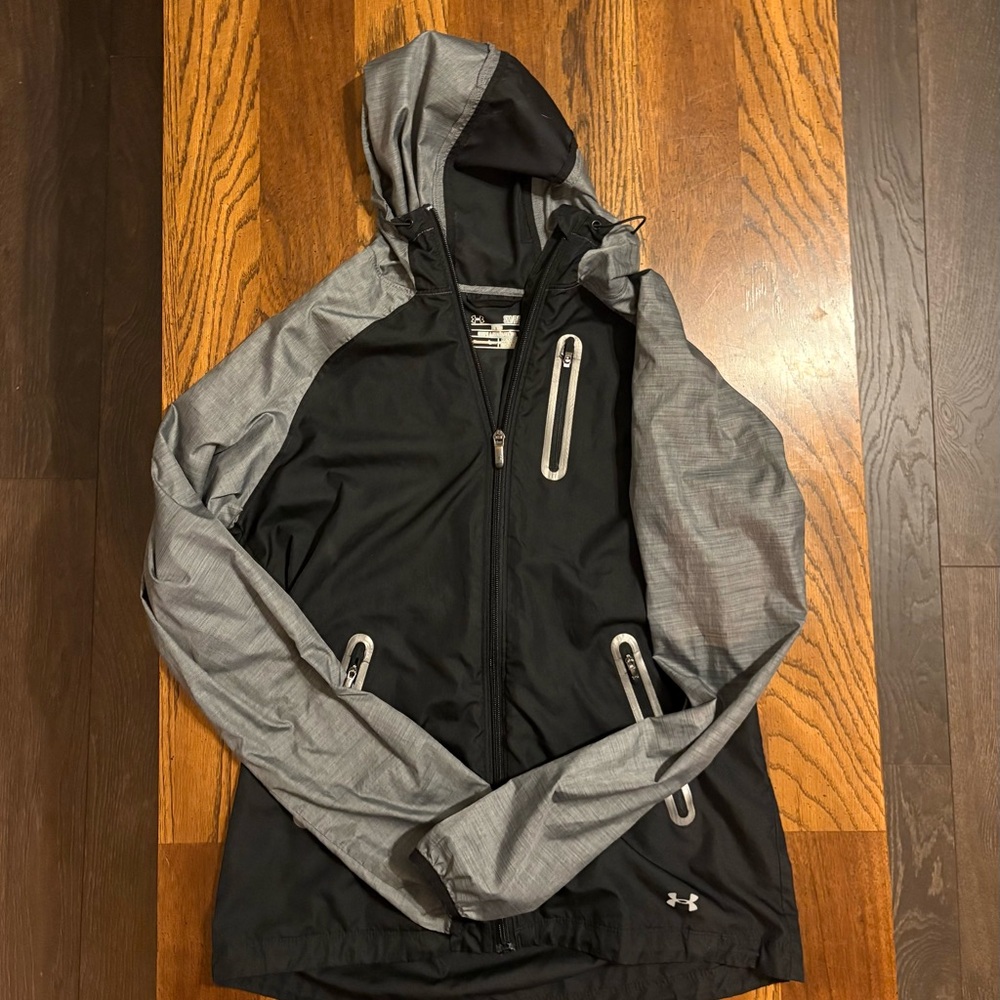 Under Armour Black and Gray Performance Jacket